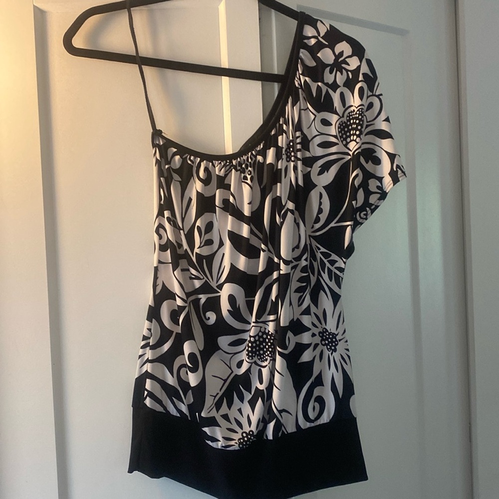 Beautiful one shoulder blouse